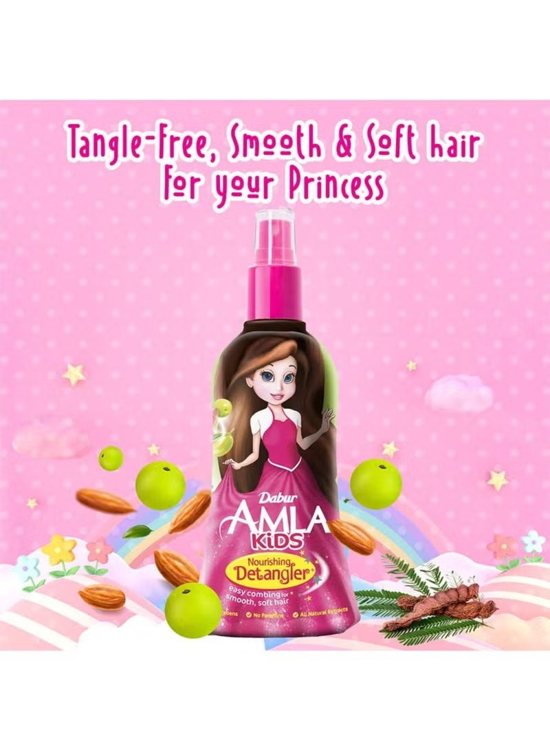 Dabur Amla Nourishing Kids Detangler For Smooth And Soft Hair 200ml - Image 4